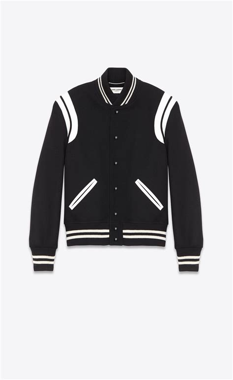 ysl teddy jacket sizing|farfetch ysl teddy jacket.